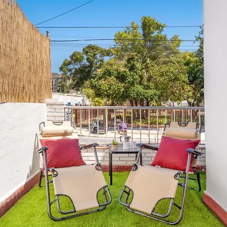 Apartamento En La Playa Con Terraza Málaga Buitenkant foto