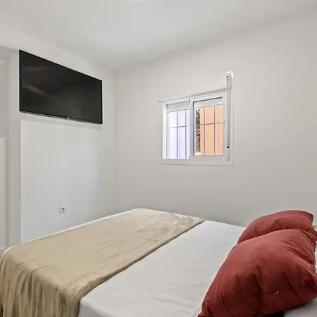 Apartamento En La Playa Con Terraza Málaga Buitenkant foto